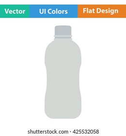 Water bottle icon. Vector illustration. 