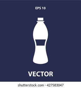 water bottle icon. water bottle vector illustration
