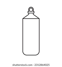 water bottle icon vector template illustration logo design