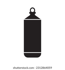 water bottle icon vector template illustration logo design
