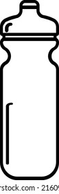water bottle icon with white background