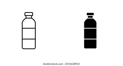 Water bottle icons for app and websites.