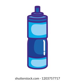 water bottle isolated icon