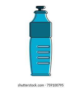 Water bottle isolated icon vector illustration graphic design
