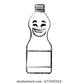 water bottle kawaii character