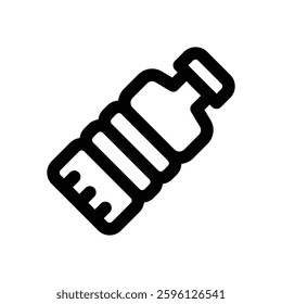 water bottle line icon. Clean and minimalist vector icon for websites, mobile apps, presentations, and logos. Fully scalable and customizable for any project.