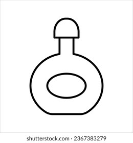 water bottle line icon stock illustration 