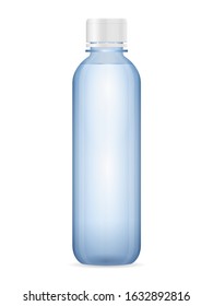 Water bottle on a white background. Vector illustration.