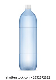 Water bottle on a white background. Vector illustration.
