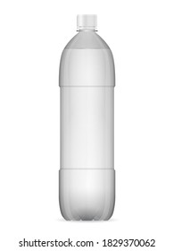 Water bottle on a white background. Vector illustration.