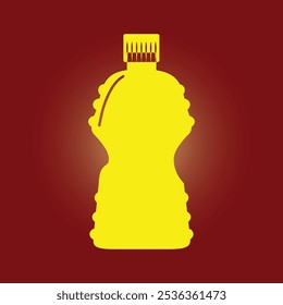 Water bottle trendy artwork beauteous abstract vector illustration colorful useful design.eps