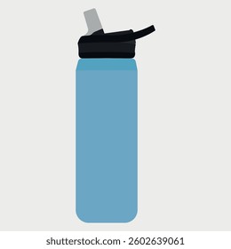 Water bottle vector art design