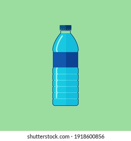 Arte vectorial de botellas de agua y gráficos