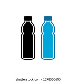Water Bottle Vector. Clean, Scalable Design for Health and Lifestyle Projects