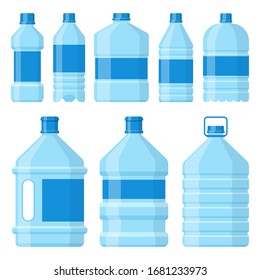 Water bottle vector design illustration isolated on white background