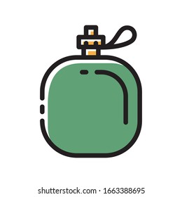 a water bottle vector graphic, good for icon, logo, illustrations, etc.