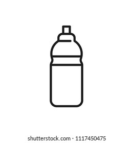 water bottle vector icon