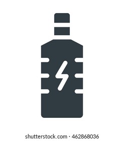 Water Bottle Vector Icon