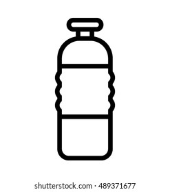 Water Bottle Vector Icon