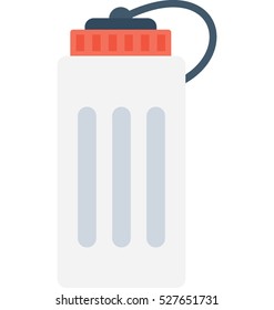Water Bottle Vector Icon