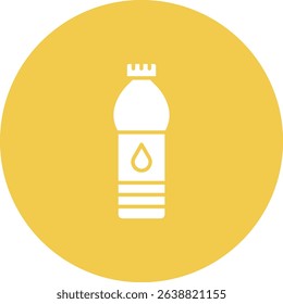 Water Bottle vector icon. Can be used for printing, mobile and web applications.