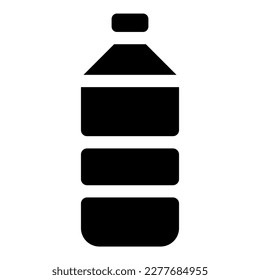 activo de ilustración de icono del vector de botella de agua