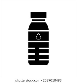 water bottle vector icon line template