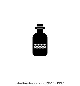 water bottle vector icon. water bottle sign on white background. water bottle icon for web and app