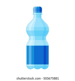 Water bottle vector illustration