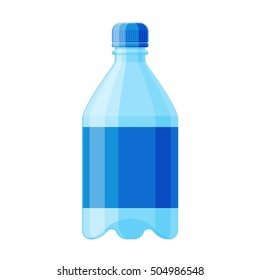 Water Bottle Vector Illustration Stock Vector (Royalty Free) 504986548 ...