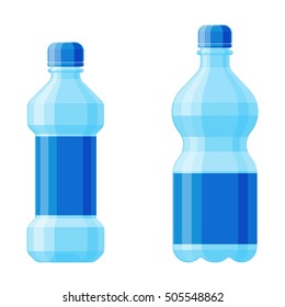 Water Bottle Vector Illustration Stock Vector (Royalty Free) 505548862 ...