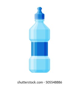 Water bottle vector illustration