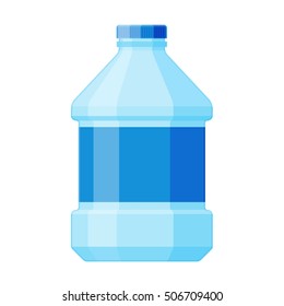 Water bottle vector illustration