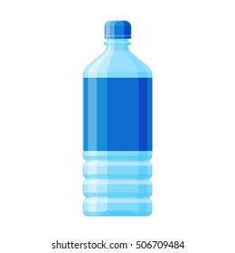 Water bottle vector illustration