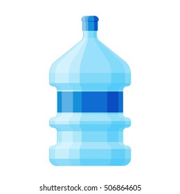 Water bottle vector illustration