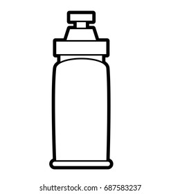 water bottle vector illustration