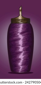 Diseño de ilustración vectorial de botella de agua