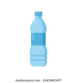 water bottle - vector illustration, isolated	