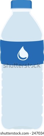 Water Bottle Vector Transparent Background