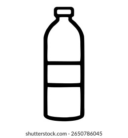 water bottle in white background