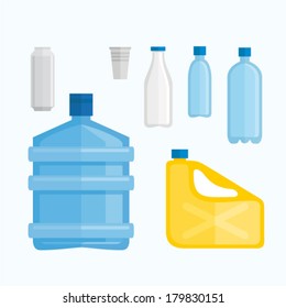 Botellas de agua
