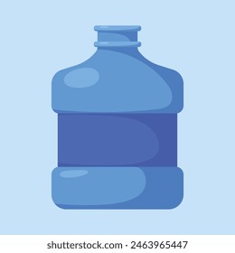 Water Bottles Icon Vector. Water Bottles icon illustrations. water gallon flat bottle  