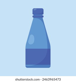 Water Bottles Icon Vector. Water Bottles icon illustrations. water gallon flat bottle  