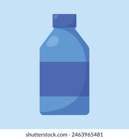 Wasserflaschen-Icon-Vektorgrafik. Wasserflaschen-Icon-Illustrationen. Wasser-Gallon-Flasche  