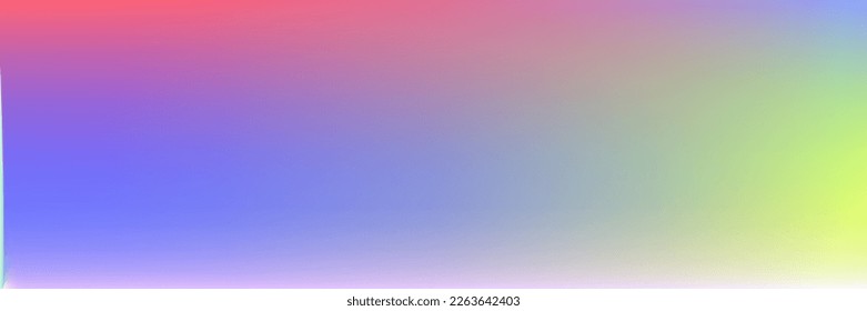 Water Bright Sunrise Spotlight Colorful Clean Sky Background. Sky Pastel Soft Vibrant Color White Horizontal Gradient Mesh Backdrop. Vivid Light Sunset Blurred Multicolor Gradient Smooth Surface.