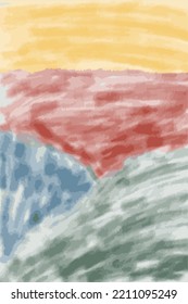 Water Brush Background, Wallpaper Portrait Pastel Color