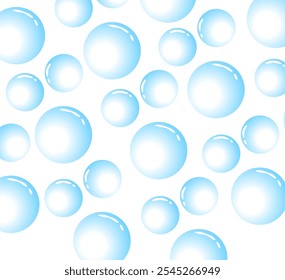 water bubble art illustration vector design