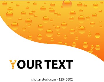 Water bubble background
