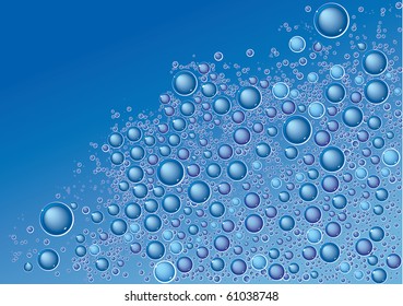 water bubble background