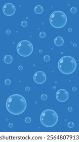 Water bubble background, phone case